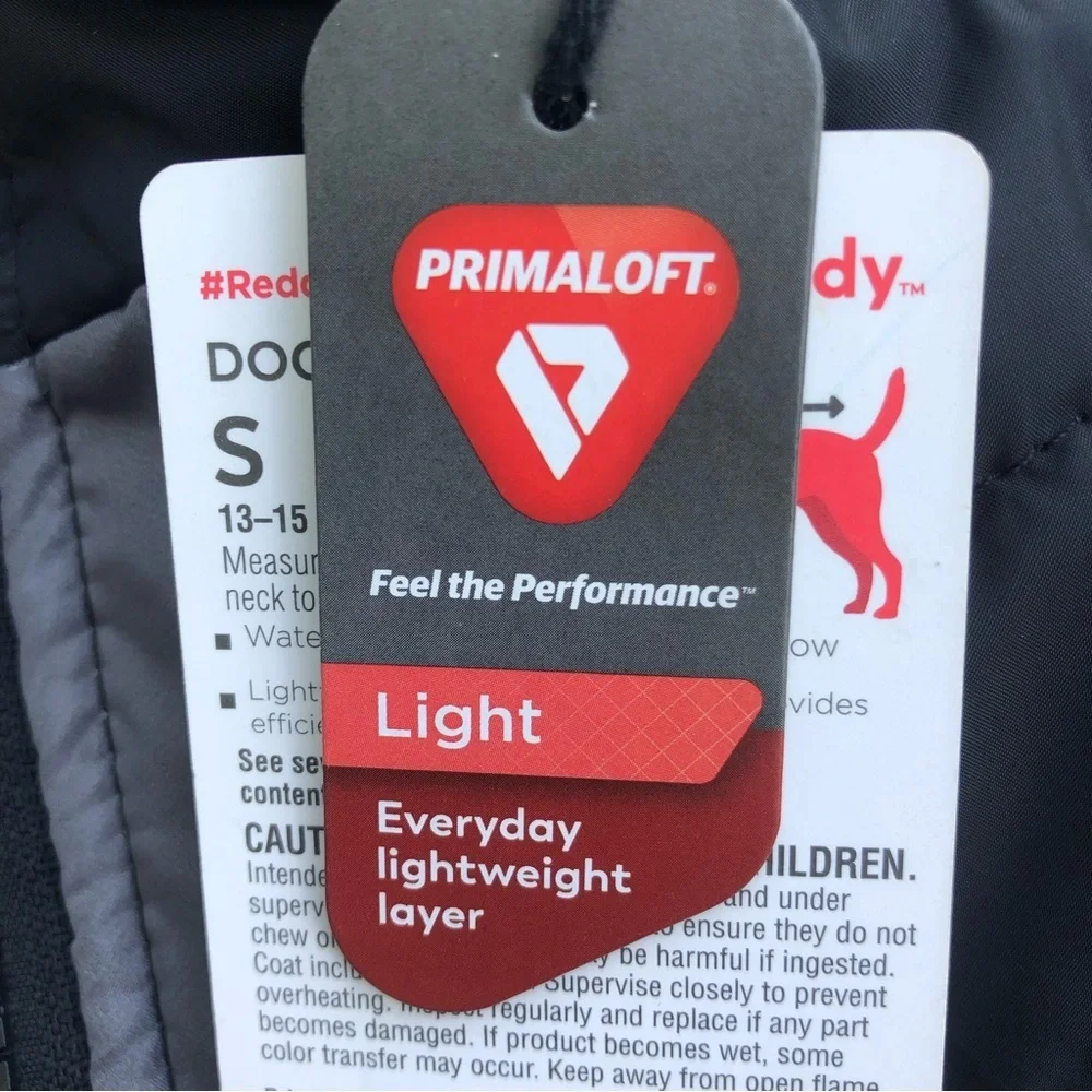 NWT Reddy Primaloft dog jacket S